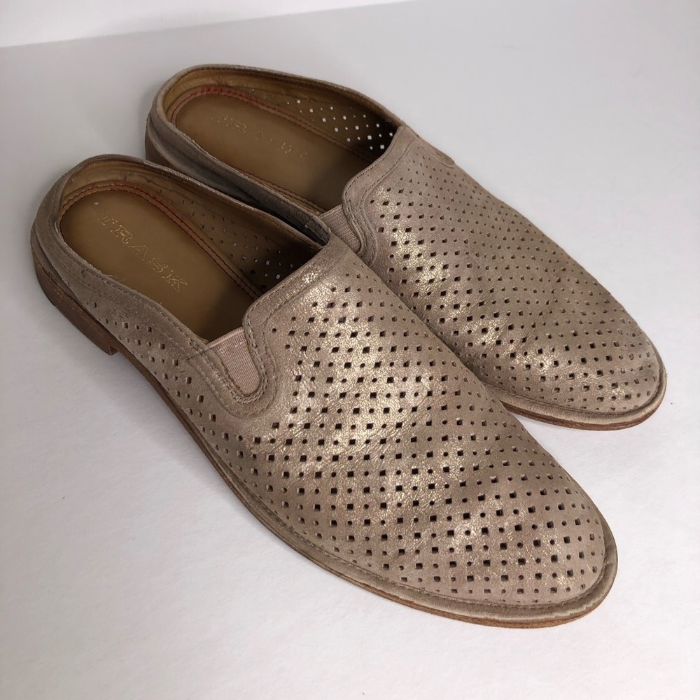 Trask Perforated Tan Loafers - Picture 10 of 11